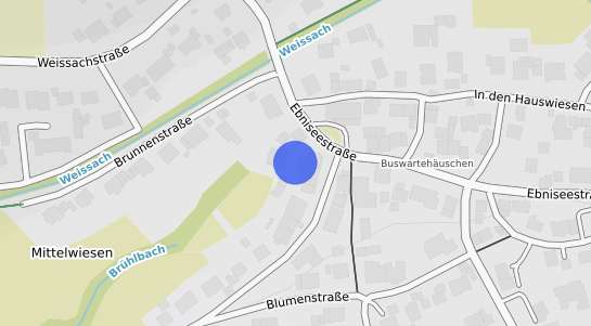 Bodenrichtwertkarte Weissach im Tal Oberweissach